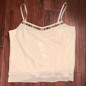 Ann Taylor LOFT Tan Top. NWT. 14